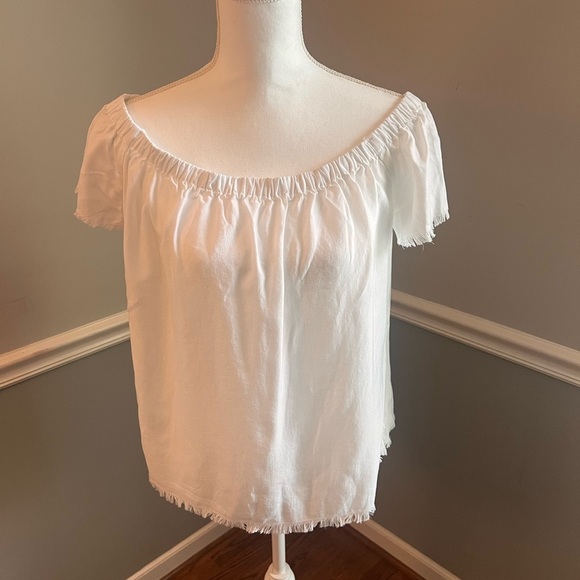 Cloth & Stone by Anthropologie Off-the-Shoulder Top – Size Medium - Picture 3 of 9